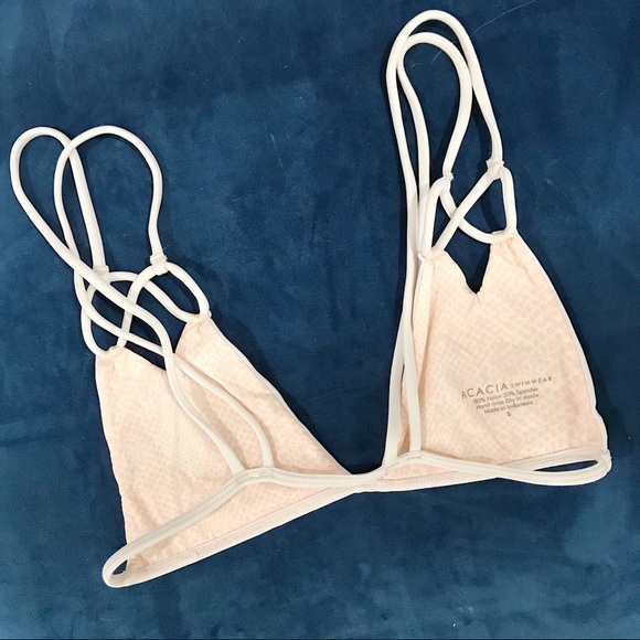 NWOT ACACIA KEKAHA TOP 🌺 IN WHITE - Picture 3 of 4